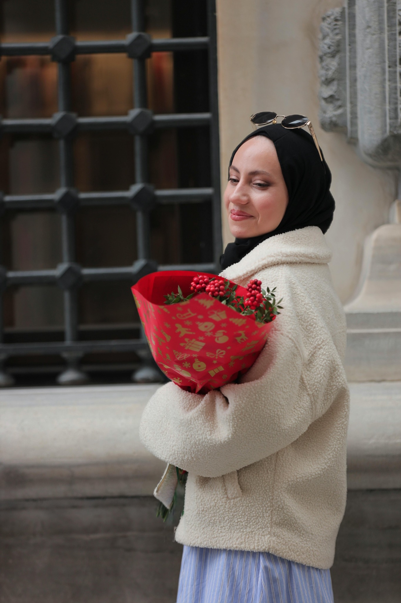 Winter fleece jacket